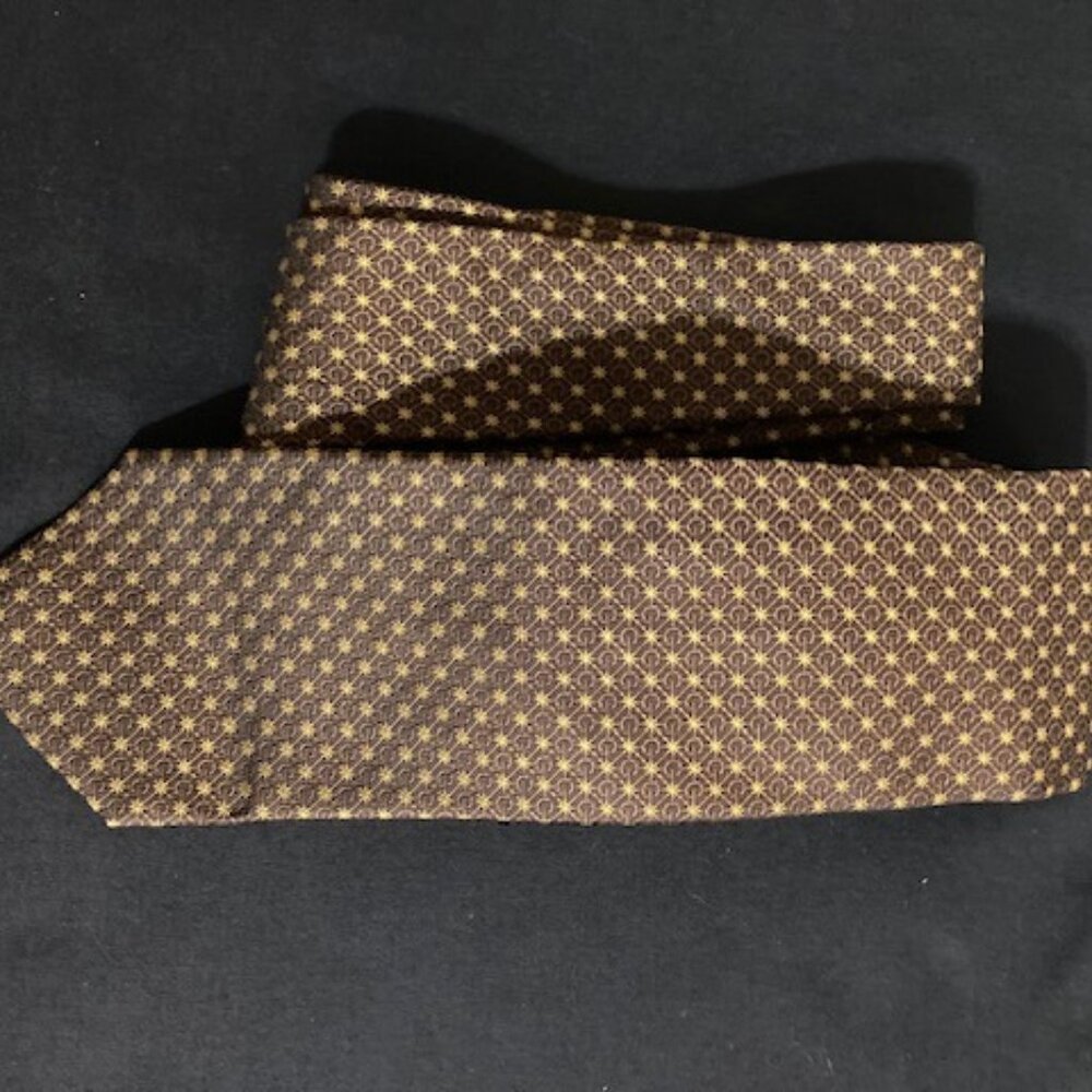 Gucci Men’s Silk Tie - Brown Sunburst